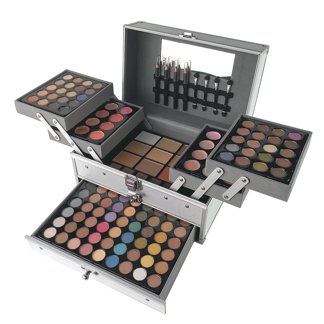 Wholesale cosmetics set makeup set eyeshadow palette set lip jelly lip pencil blush combination makeup set